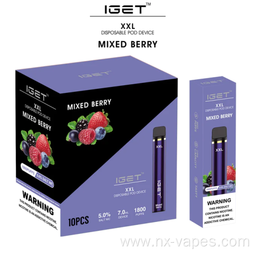 Iget XXL wholesale vape ebay shop